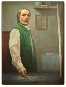 Tadeusz Wolski - autoportret